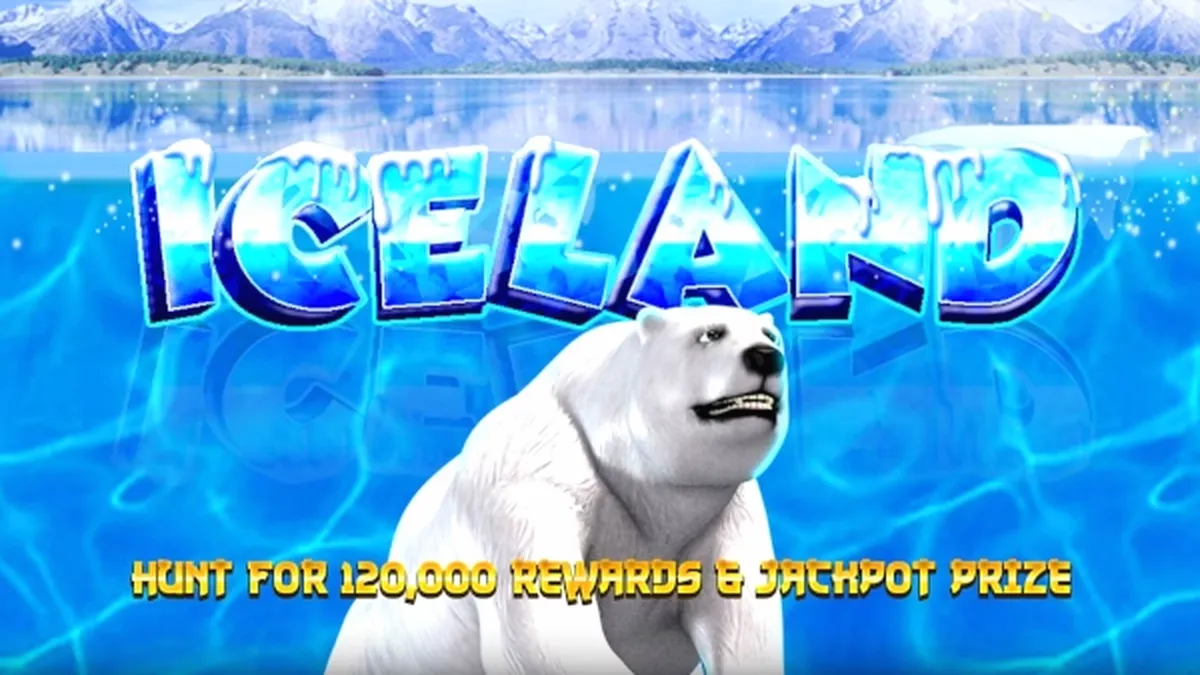 Isang visual na representasyon ng Iceland slot na may temang nagyeyelong lupain at mga simbolo ng suwerte.